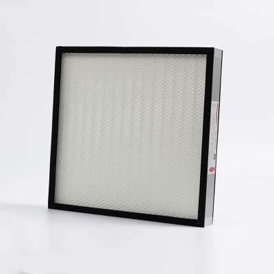 Aluminum material pleated high efficiency air purifier hepa filter