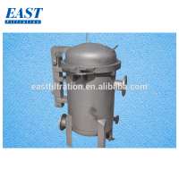 Vertical Open Stainless Steel Fuel Bag Filter Housing