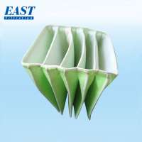 East Medium Efficiency Pocket Synthetic Cloth Paper for Production Racing Air Filter